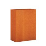 Donica ogrodowa metalowa Corten 45x90x120 cm