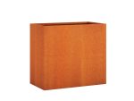 Donica ogrodowa metalowa Corten 60x120x105 cm