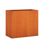Donica ogrodowa metalowa Corten 60x120x105 cm