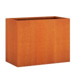 Donica ogrodowa metalowa Corten 60x120x90 cm