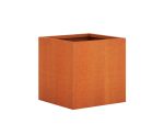 Donica ogrodowa metalowa Corten 60x60x60 cm
