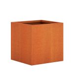 Donica ogrodowa metalowa Corten 60x60x60 cm