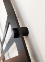 Duży zegar metalowy Loft z trybami 100 cm - obrazek 3