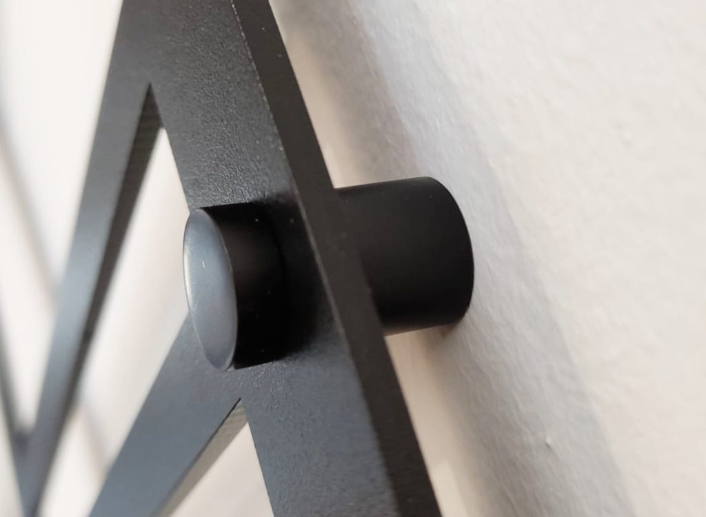 Duży zegar ścienny metalowy Classic II 100 cm - obrazek 3