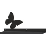 Półka metalowa dla dziecka 45 cm