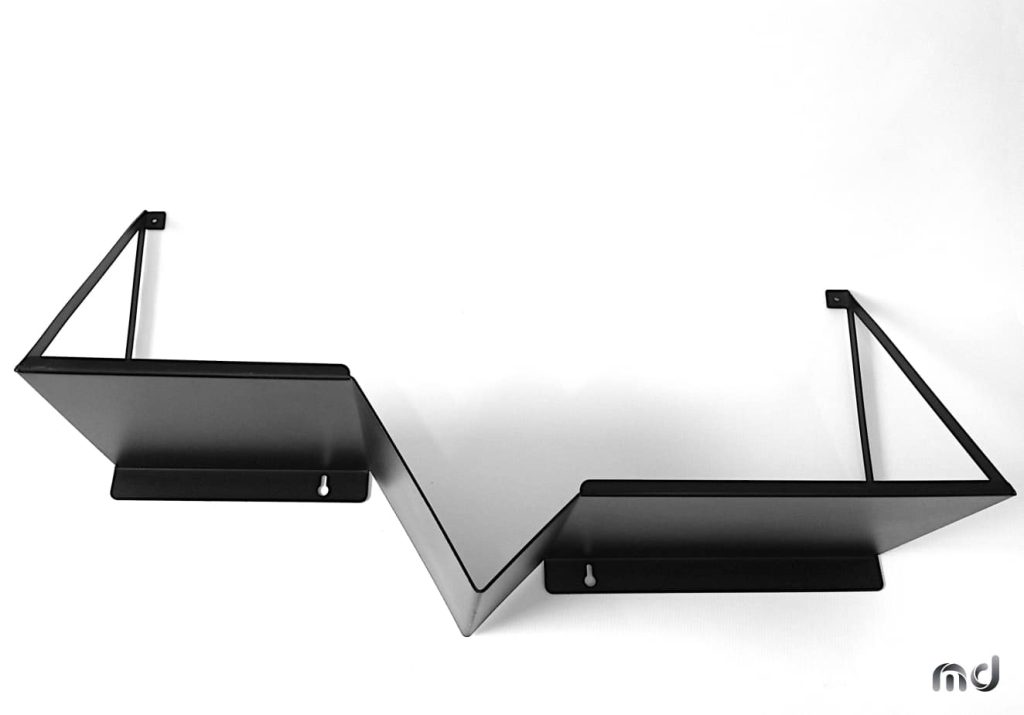 Półka ścienna metalowa POL035 69 cm - obrazek 3