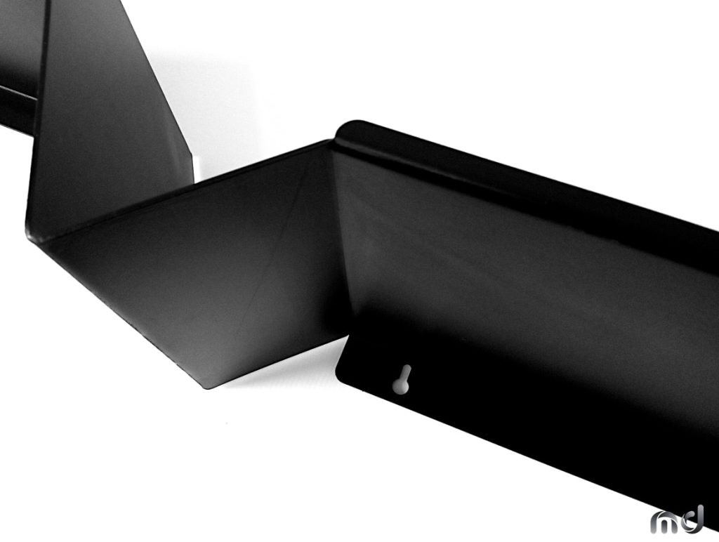 Półka ścienna metalowa POL035 69 cm - obrazek 2