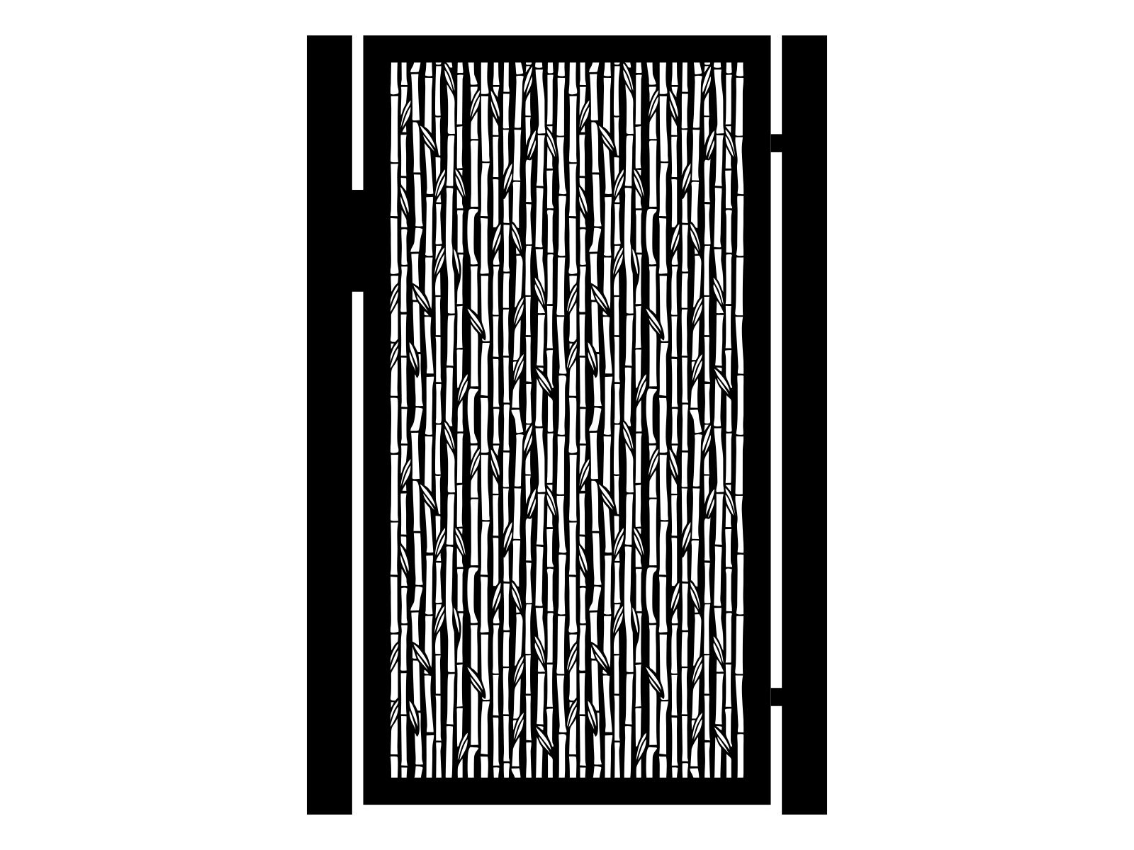 fur000-bot35-170-cza Furtka Maura 90×170 cm - obrazek 1