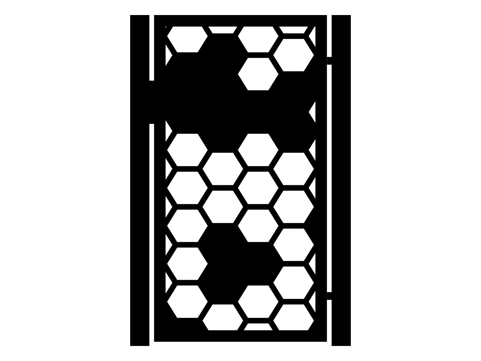 fur000-geo20-170-cza Furtka Isabella 90×170 cm - obrazek 1