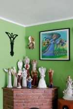 Metalowy Anioł na ścianę KNS008 50 cm - obrazek 3