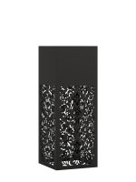 Kwietnik metalowy AŻUROWY A02 30x30x80 - obrazek 2