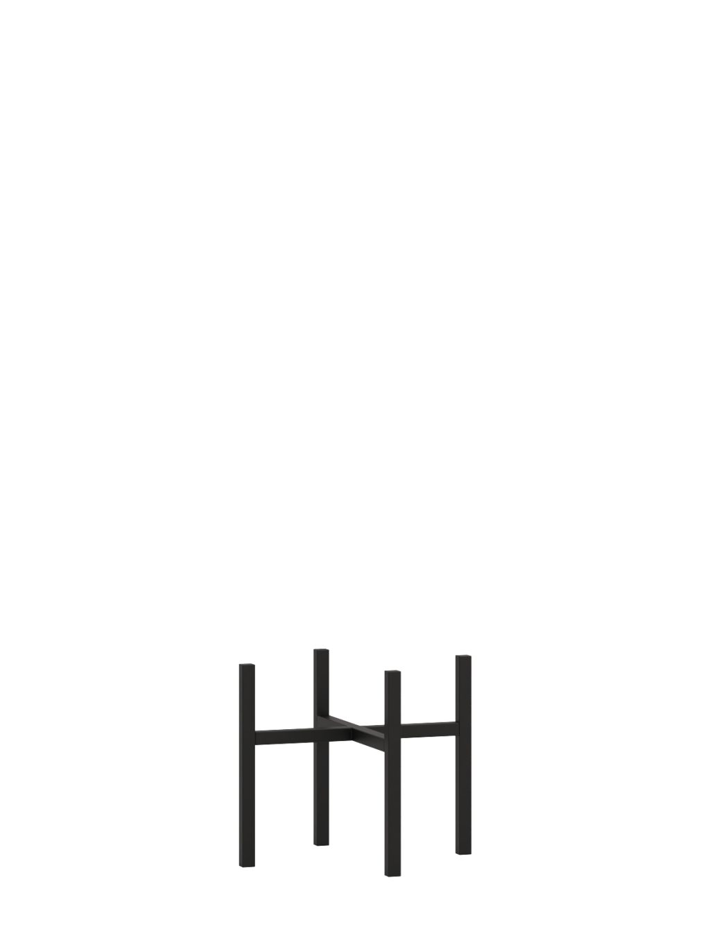 Kwietnik metalowy loft X BIG  S - obrazek 3