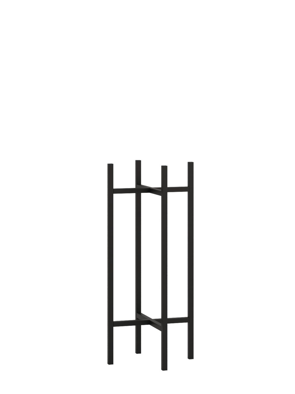 Kwietnik metalowy loft X BIG  L - obrazek 2