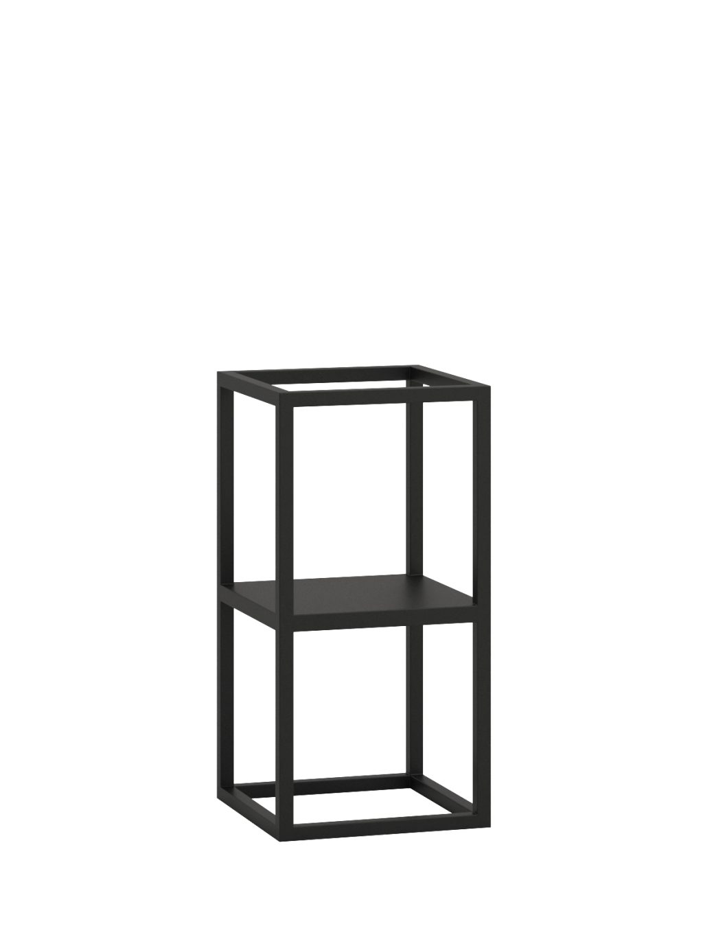 Kwietnik z GŁĘBOKĄ PÓŁKĄ wym. 30x30x60 - obrazek 2