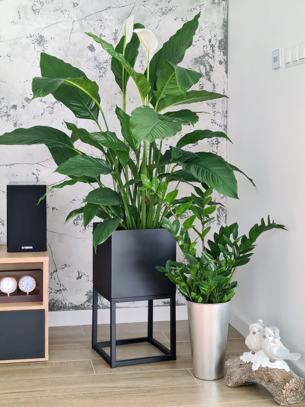 Kwietnik z GŁĘBOKĄ DONICĄ wym. 30x30x60cm - obrazek 2