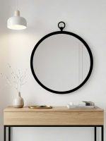Lustro metalowe skandynawskie Harstad 60 cm