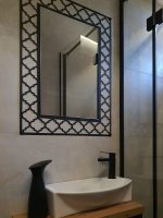 Lustro metalowe Maroko L06 75 cm - obrazek 3