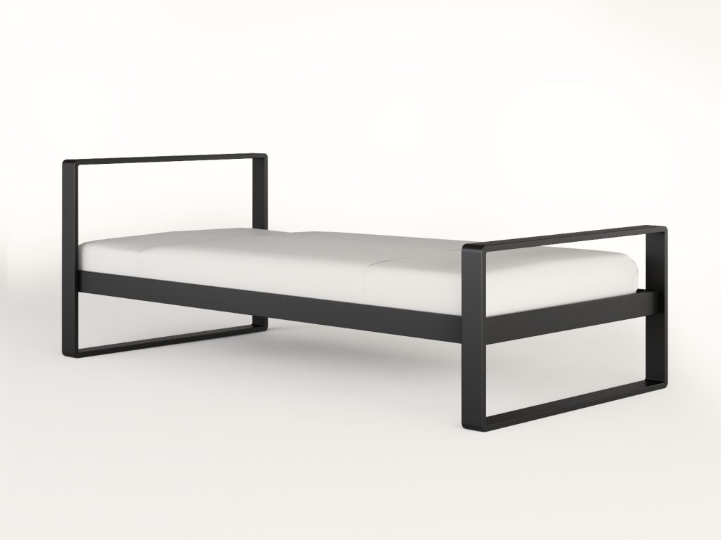 Łóżko metalowe Madre 90x200 cm - obrazek 3