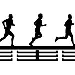 Wieszak na medale Bieg 40 cm