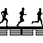 Wieszak na medale Bieg 60 cm