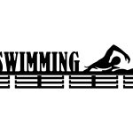 Wieszak na medale Swimming Pływanie 80 cm