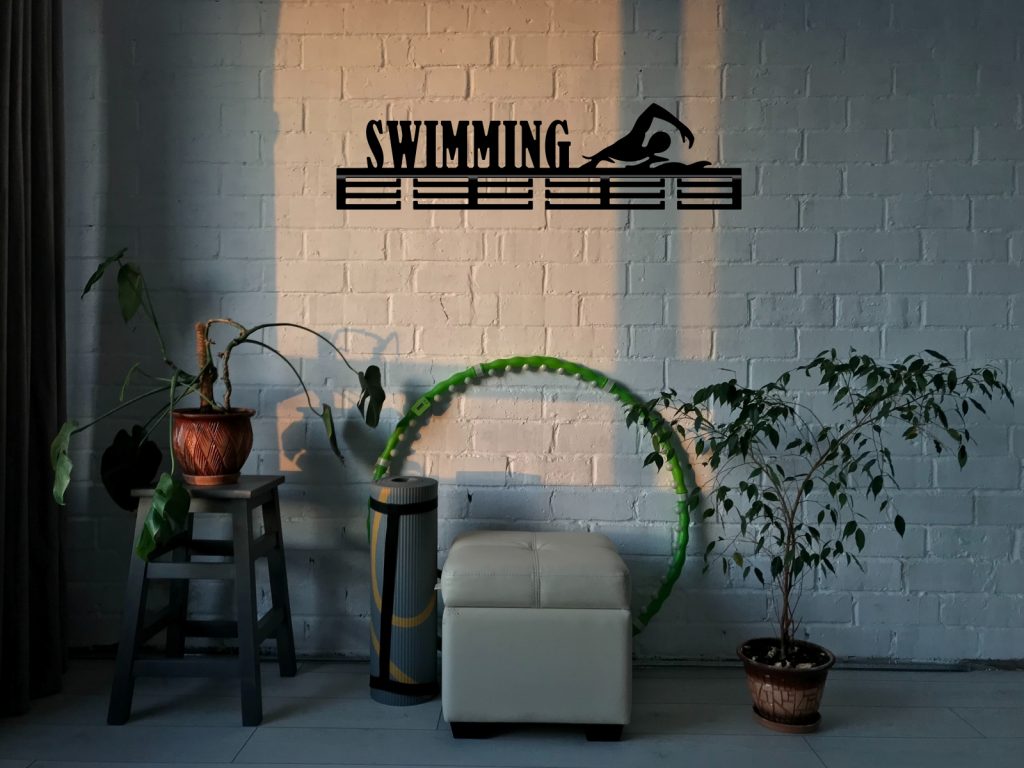 Wieszak na medale Swimming Pływanie 80 cm - obrazek 2