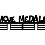 Wieszak na medale Moje medale II 60 cm