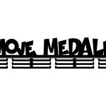 Wieszak na medale Moje medale II 80 cm