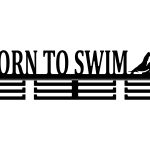 Wieszak na medale Born to swim 60 cm