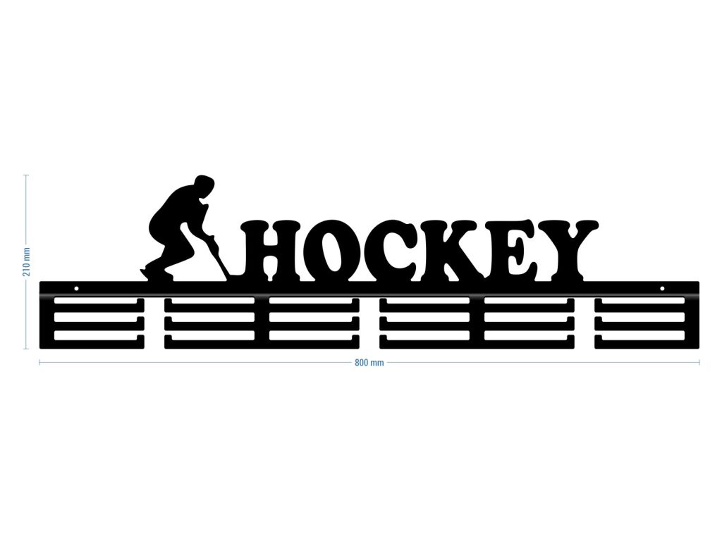 Wieszak na medale Hockey 80 cm - obrazek 3
