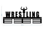 Wieszak na medale Wrestling 40 cm - obrazek 2