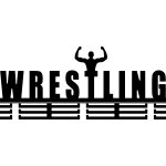 Wieszak na medale Wrestling 80 cm