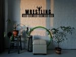 Wieszak na medale Wrestling 80 cm - obrazek 2