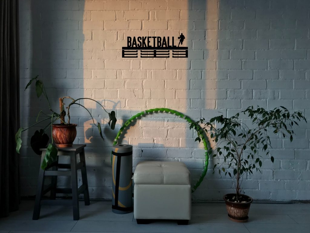 Wieszak na medale Basketball 40 cm - obrazek 2