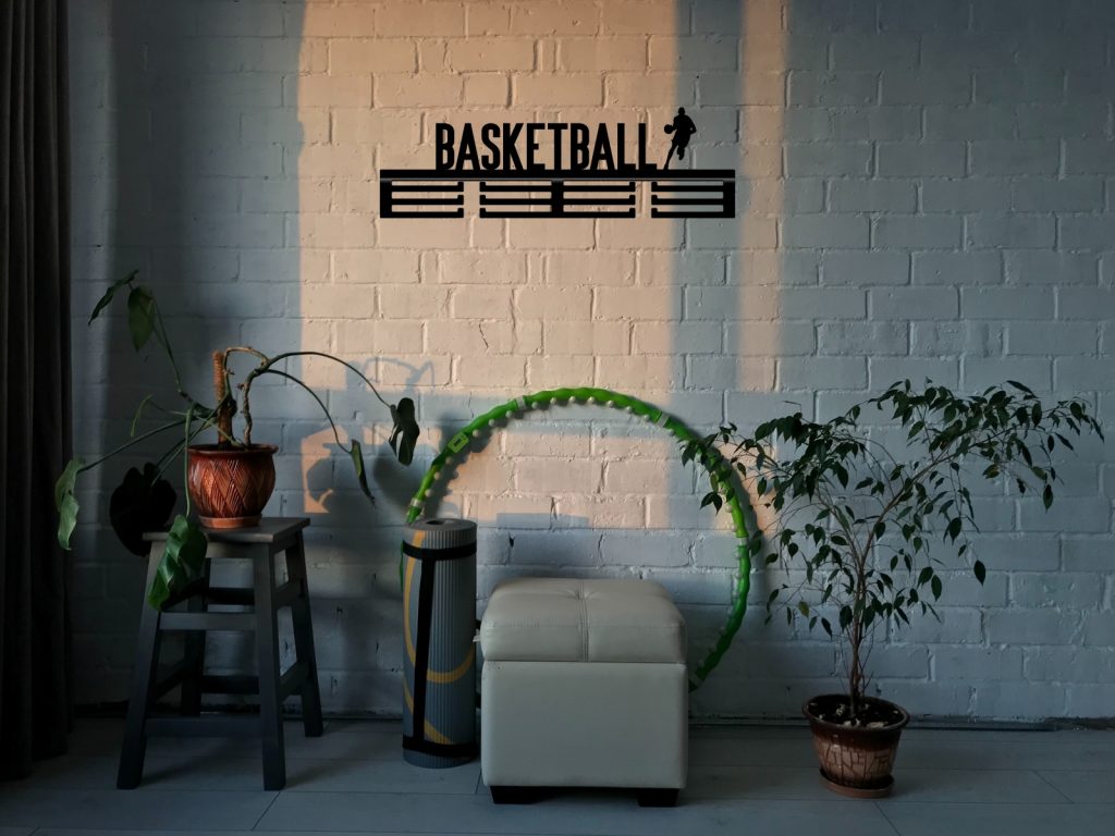 Wieszak na medale Basketball 60 cm - obrazek 2