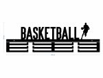 Wieszak na medale Basketball 60 cm - obrazek 3