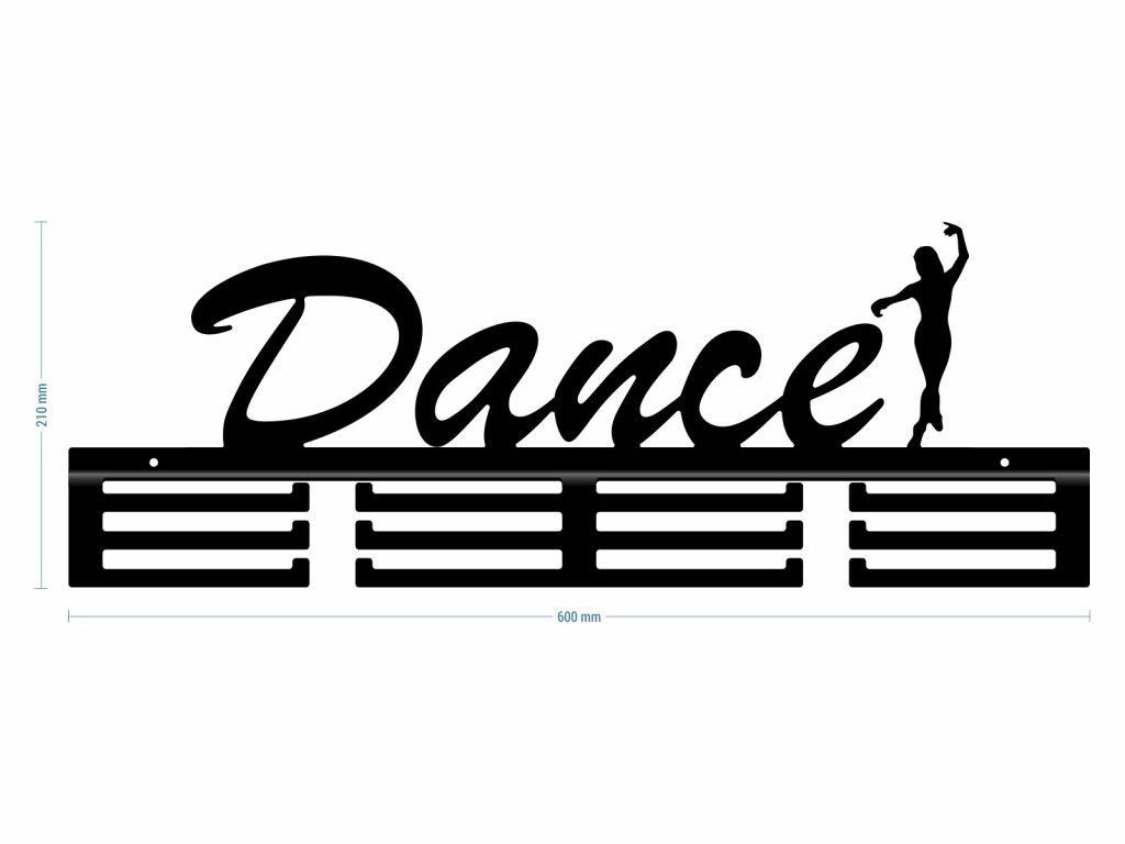 Wieszak na medale Dance 60 cm - obrazek 3