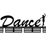 Wieszak na medale Dance 80 cm