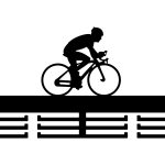 Wieszak na medale Kolarstwo 40 cm