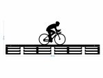 Wieszak na medale Kolarstwo 80 cm - obrazek 3