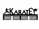 Wieszak na medale Karate II 40 cm - obrazek 3