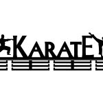 Wieszak na medale Karate II 80 cm