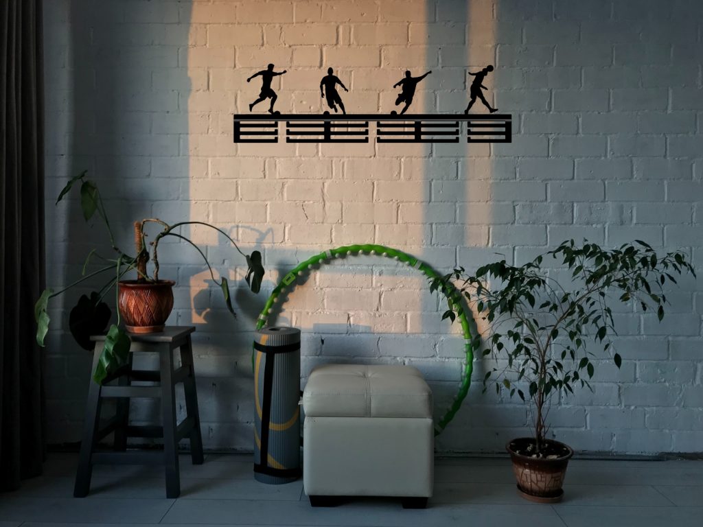 Wieszak na medale Piłkarze 80 cm - obrazek 2