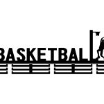 Wieszak na medale Koszykówka 80 cm