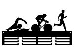 Wieszak na medale Triatlon II 40 cm