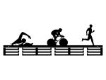 Wieszak na medale Triatlon II 80 cm