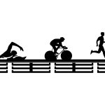 Wieszak na medale Triatlon II 80 cm