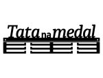 Wieszak na medale Tata na medal 40 cm