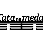 Wieszak na medale Tata na medal 40 cm