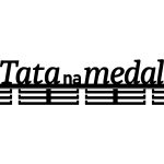 Wieszak na medale Tata na medal 80 cm